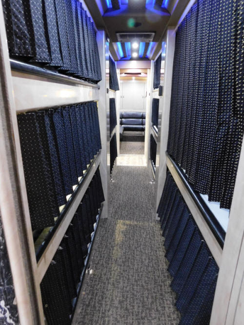 2004 Prevost XLII Entertainer Bus # 49476 For Sale at Staley Bus Sales, Nashville, Tennessee.