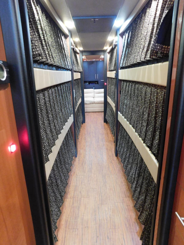 bunk room in bus # 49399