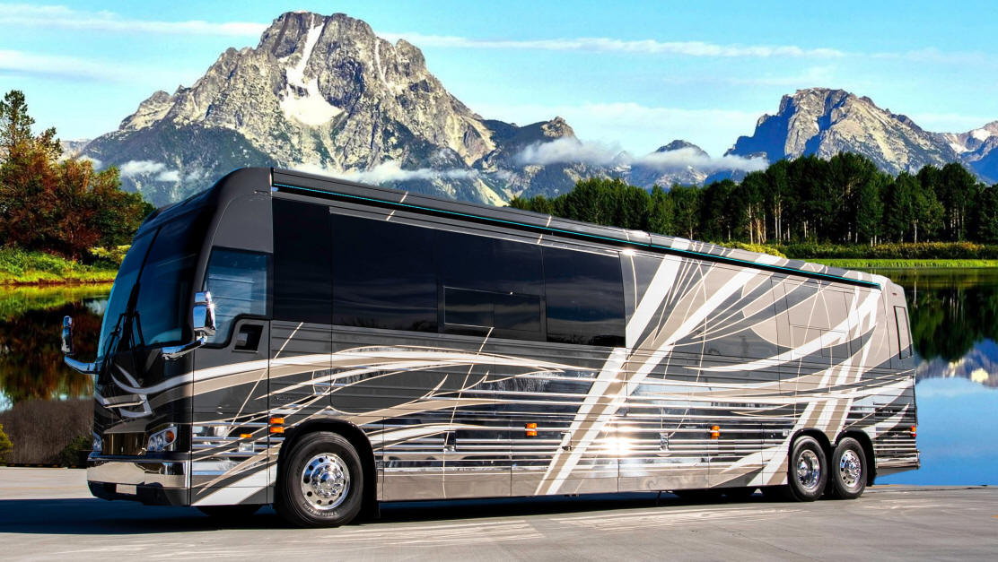 2022 X3-45 Prevost Motorhome For Sale at Staley Bus Sales / Staley Coach in Nashville, Tennessee.